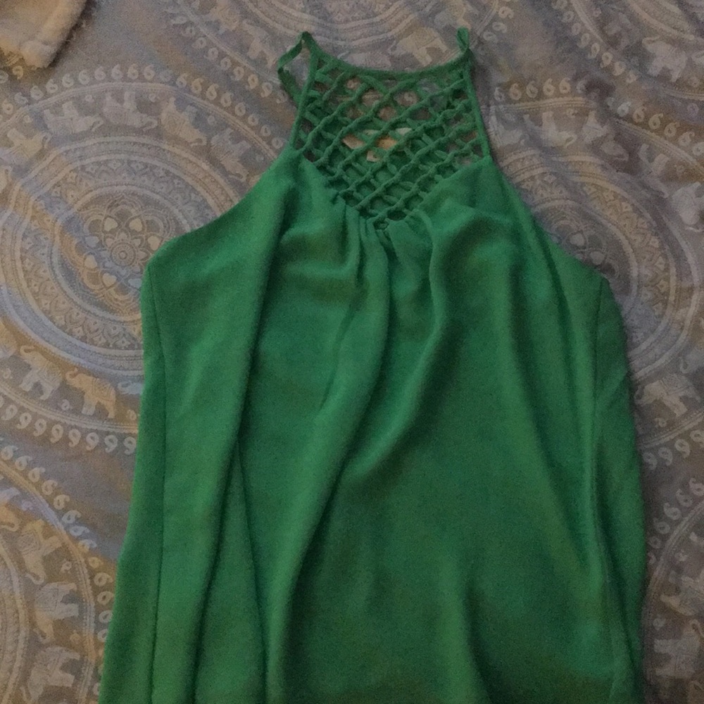 Green going out top